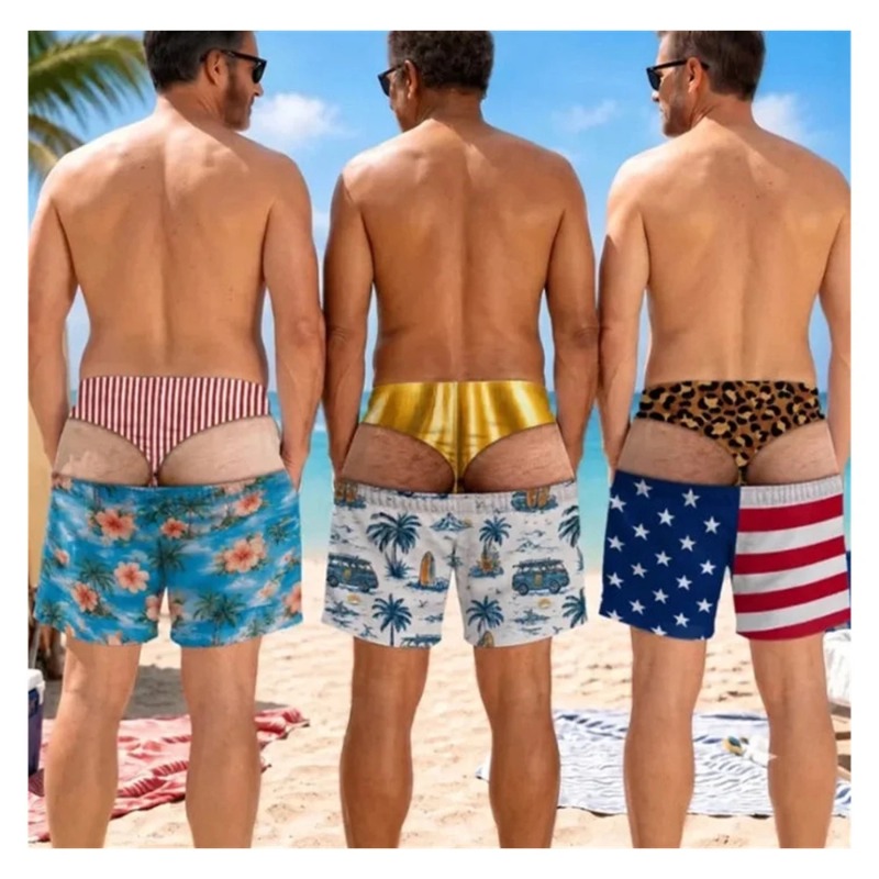 3D Printing Viral - Fun Beach Party Swim Trunks For