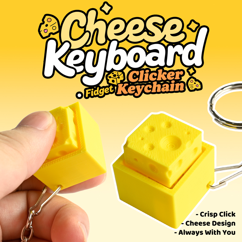 3D Printed Cheesy Key Fidget C - đánh giá và giá 3D Printing Model