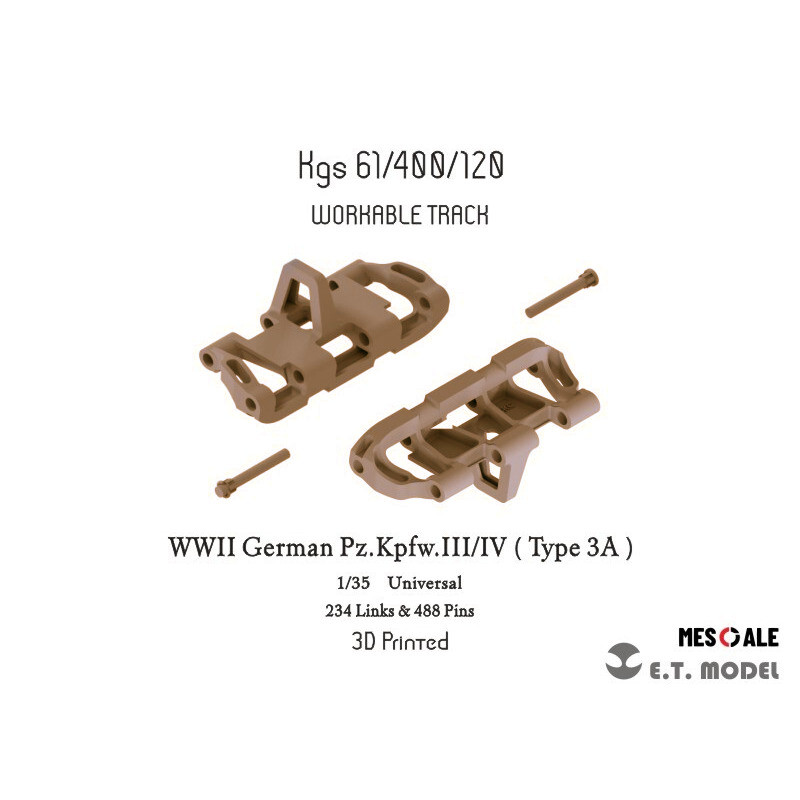 ET 1/35 P35-020 WWII German Pz - đánh giá và giá 3D Printing Article
