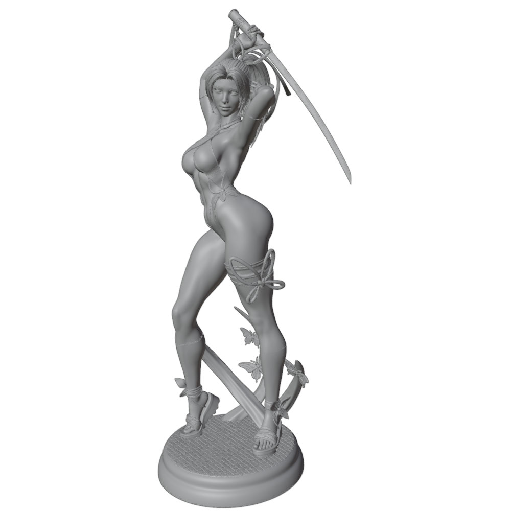 1/24 Female 	Warrior Resin Mod - đánh giá và giá 3D Printing Article