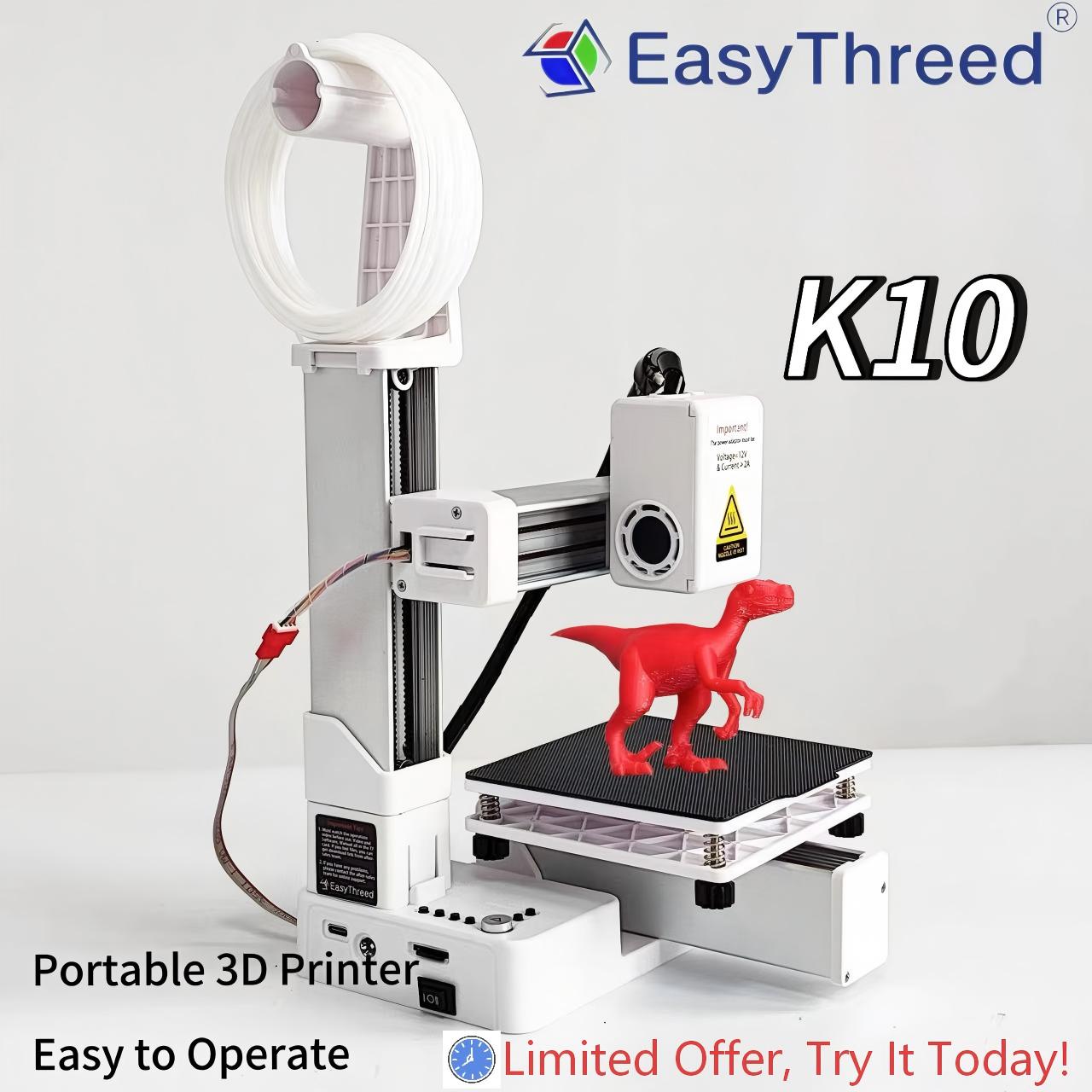 K10 Entry Level 3D Printer Min - đánh giá và giá 3D Printing Design Software
