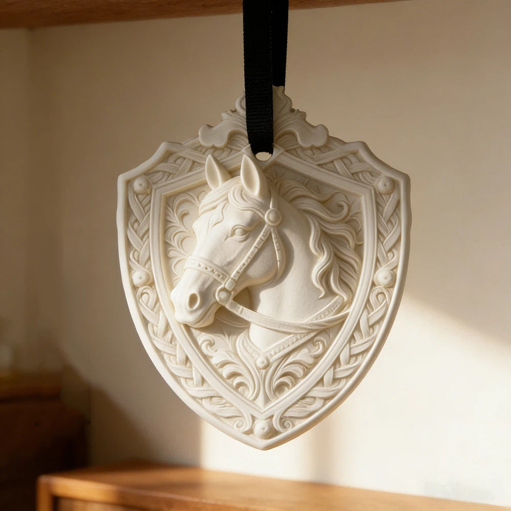 Vintage Horse Head Shield Reli - đánh giá và giá 3D Printing Epoxy Resin