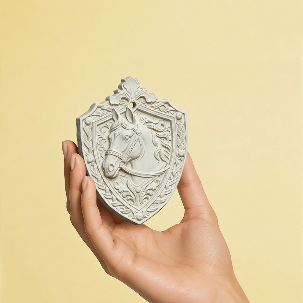 Vintage Horse Head Shield Reli - đánh giá và giá 3D Printing Epoxy Resin
