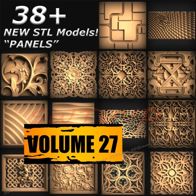 38+ Panel STL File Collection  - đánh giá và giá 3D Printing File Stl