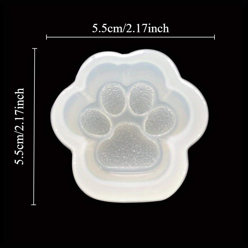 1pc Paw Print  Mold, Clear Epo - đánh giá và giá 3D Printing Epoxy Resin