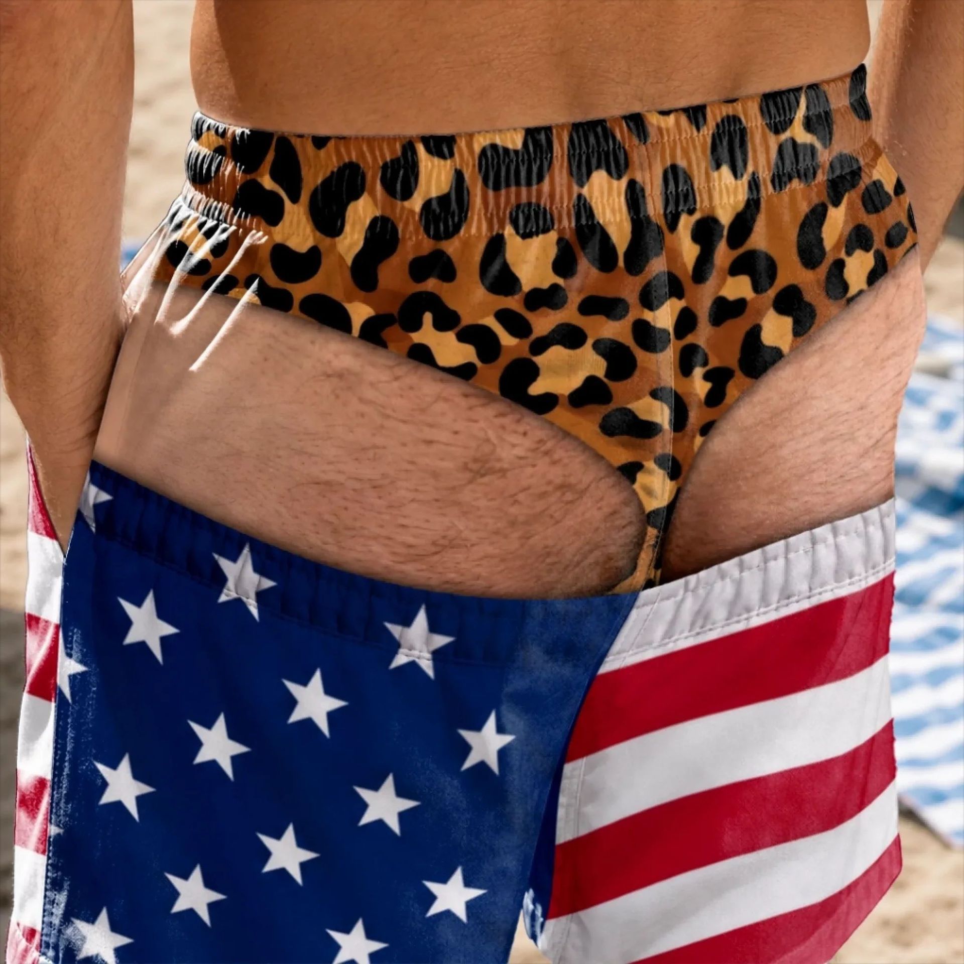Fun Beach Party Swim Trunks Fo - đánh giá và giá 3D Printing Viral