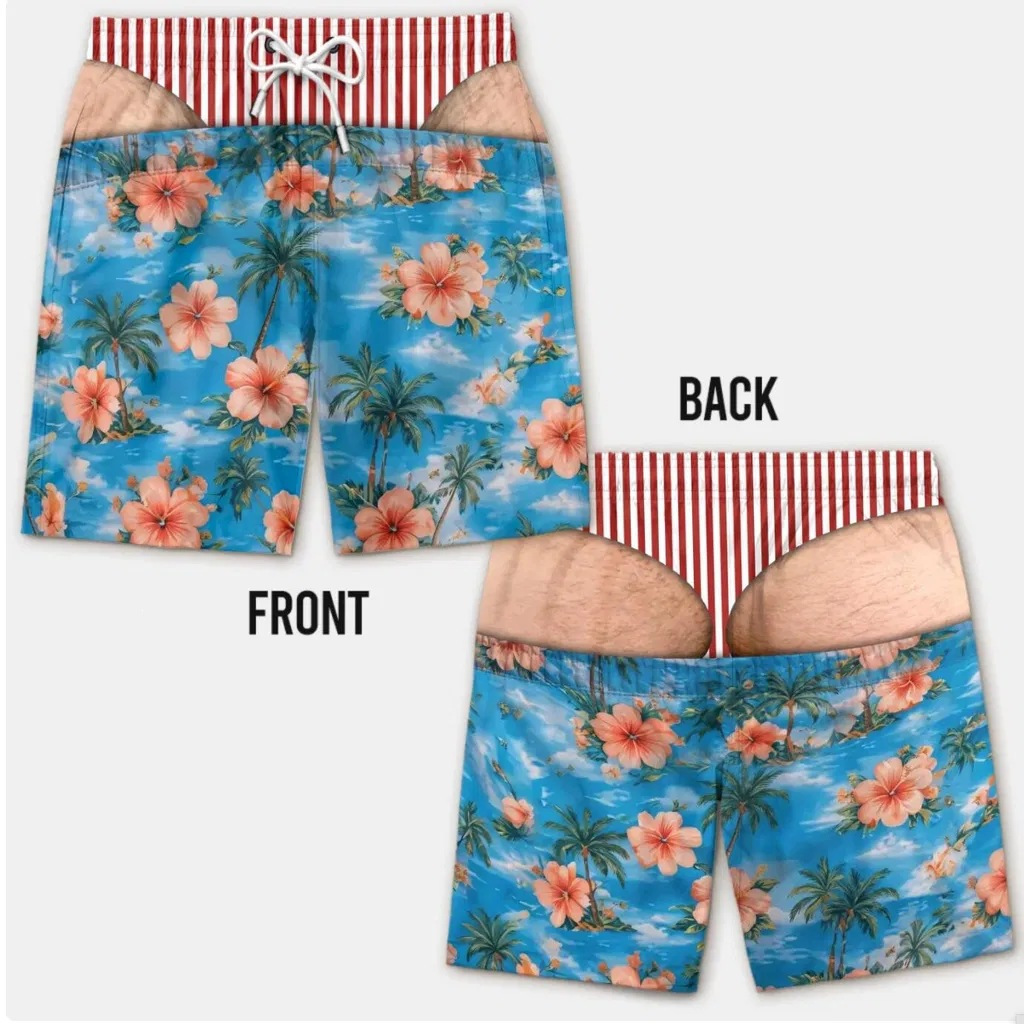 Fun Beach Party Swim Trunks Fo - đánh giá và giá 3D Printing Viral