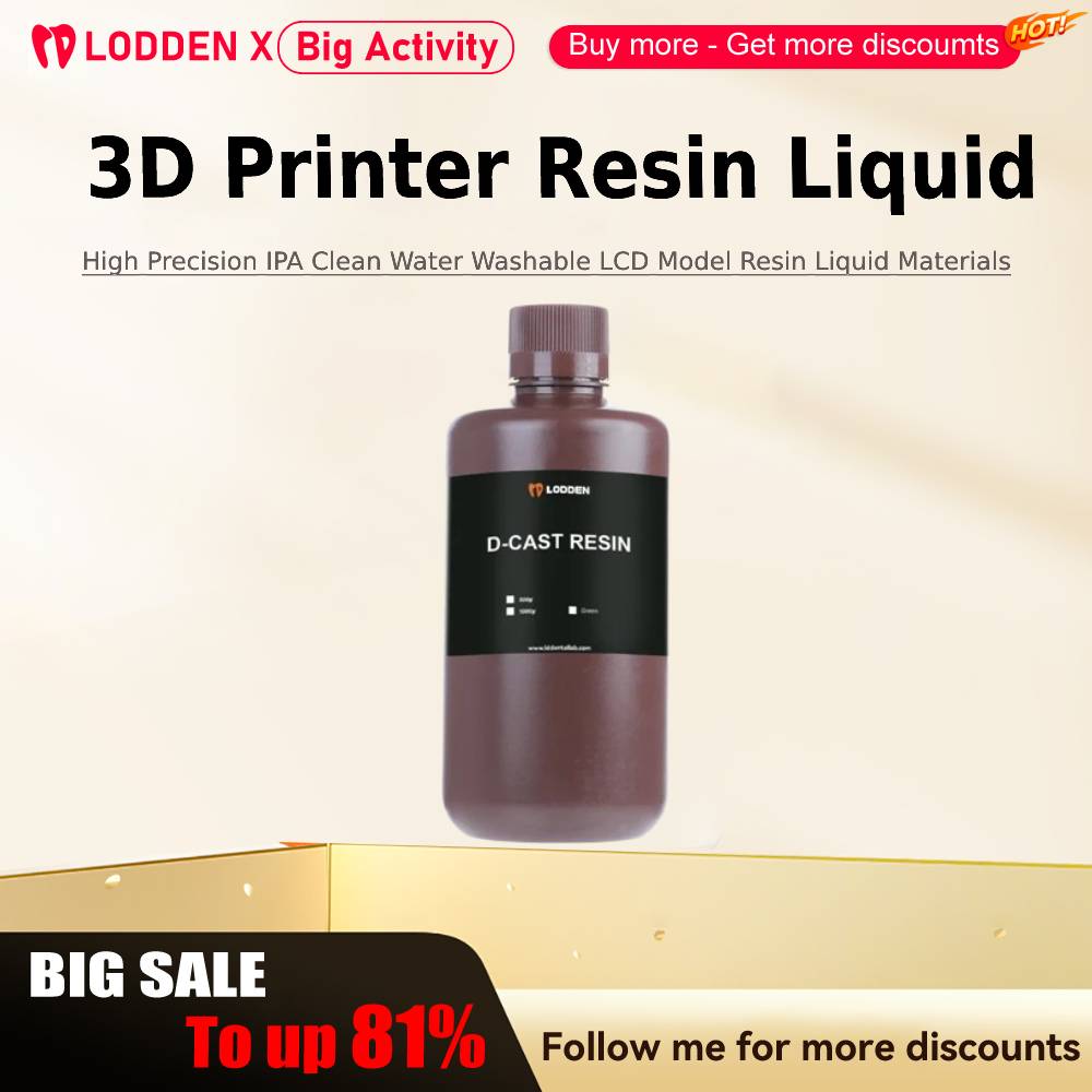 Lodden 3D Printer Resin Liquid - đánh giá và giá Glue For 3D Printing