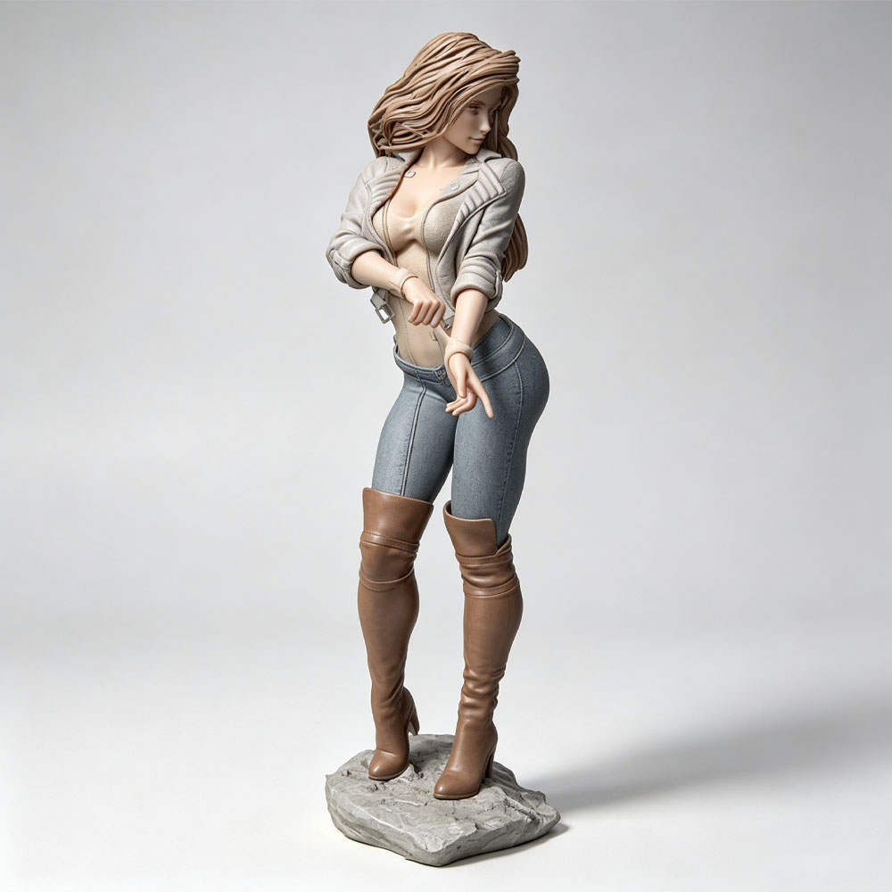 1/24 Realistic Fashionable Fem - đánh giá và giá 3D Printing Article