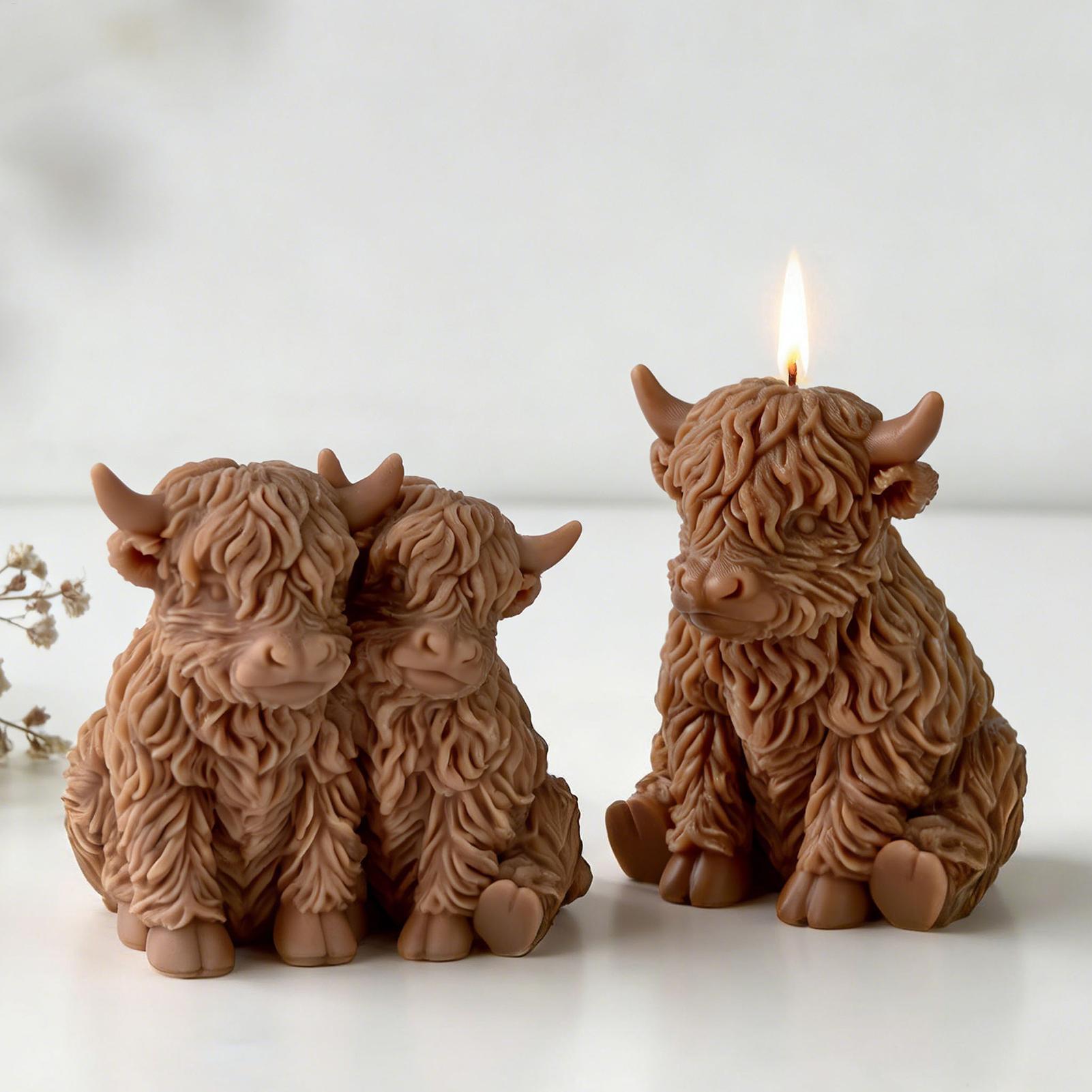 Highland Cow Silicone Mold Reu - đánh giá và giá 3D Printing Epoxy Resin