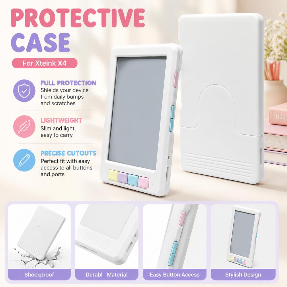 Protective Case for XTEink X4  - đánh giá và giá 3D Printing Ebook