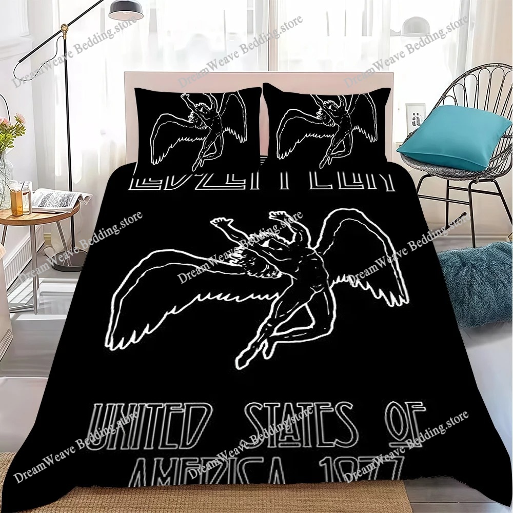 Led Z-Zeppelins Band Duvet Cov - đánh giá và giá 3D Printing Z Banding