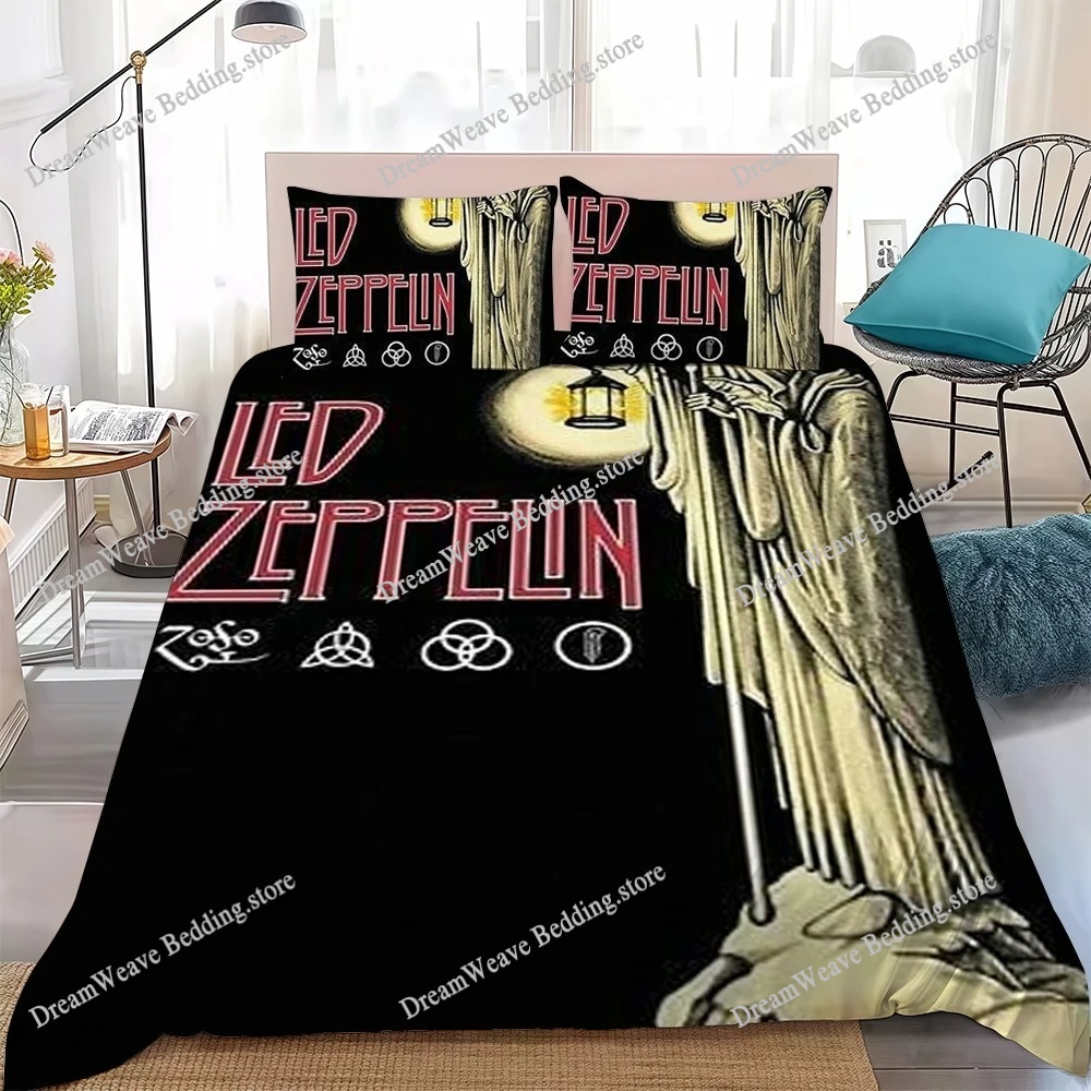 Led Z-Zeppelins Band Duvet Cov - đánh giá và giá 3D Printing Z Banding