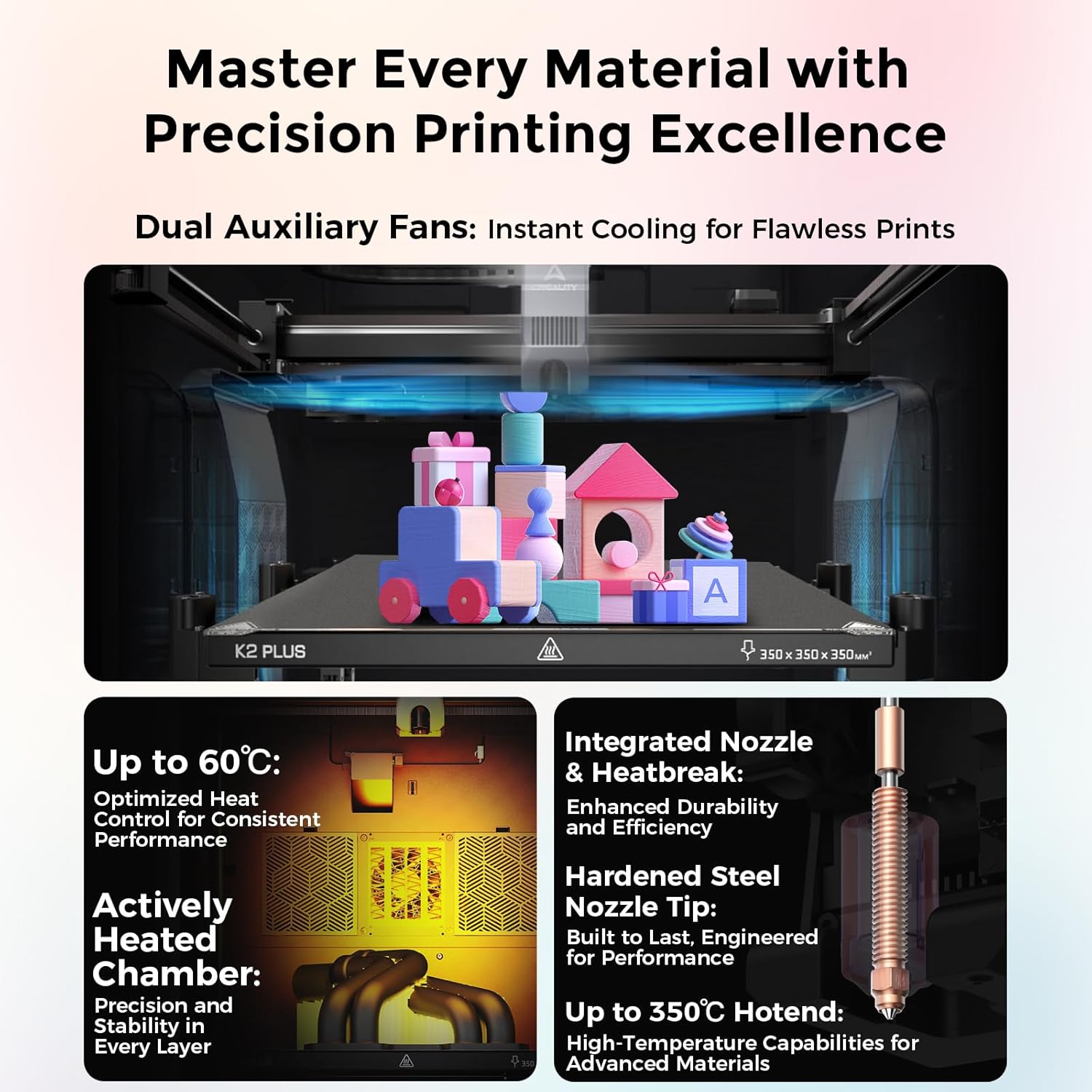 ​​Creality K2 PLUS Combo 3D Pr - đánh giá và giá 3D Printing Design Software