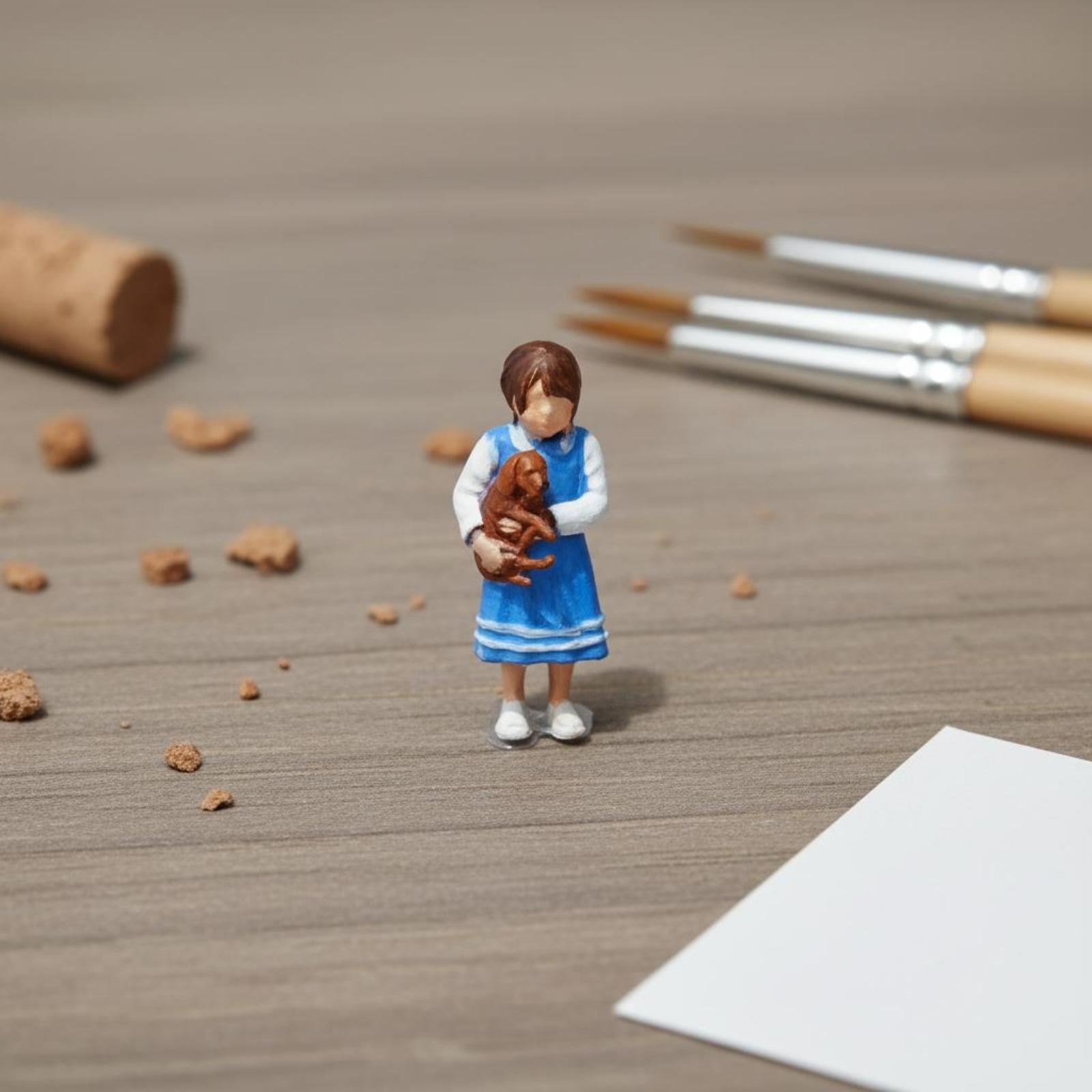 Park Scene Figure 3D Printed D - đánh giá và giá 3D Printing Model