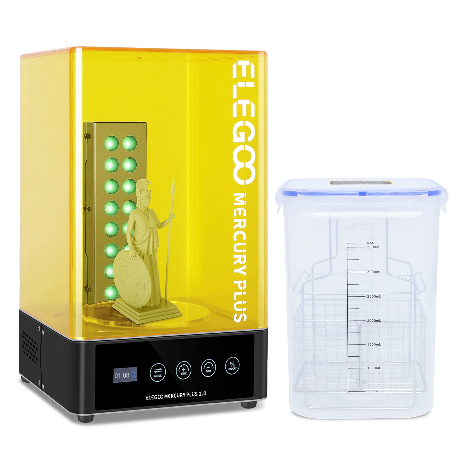 ELEGOO   Plus 2.0 Wash and Cur - đánh giá và giá 3D Printing Model
