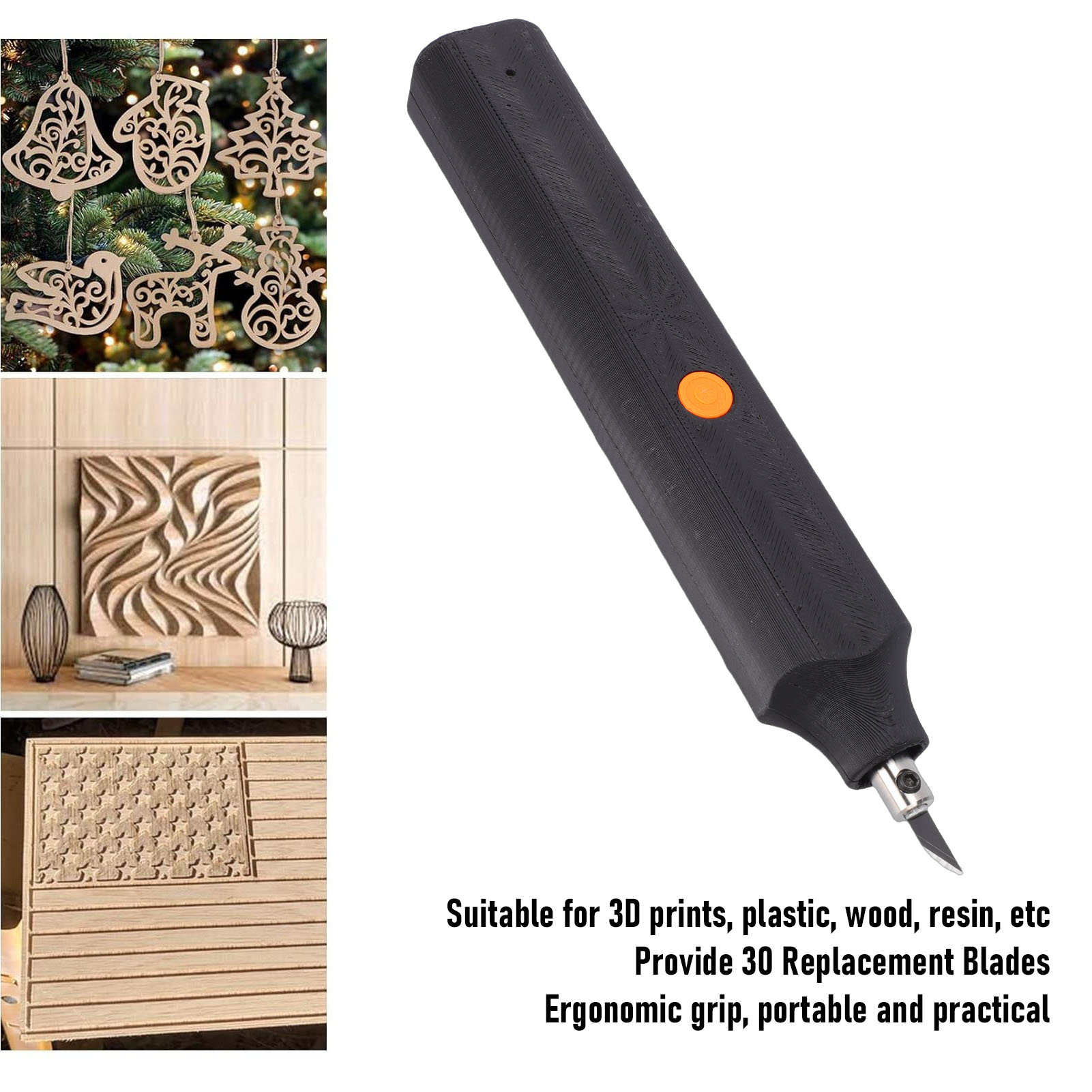40kHz Ultrasonic Cutter with 3 - đánh giá và giá 3D Printing Model