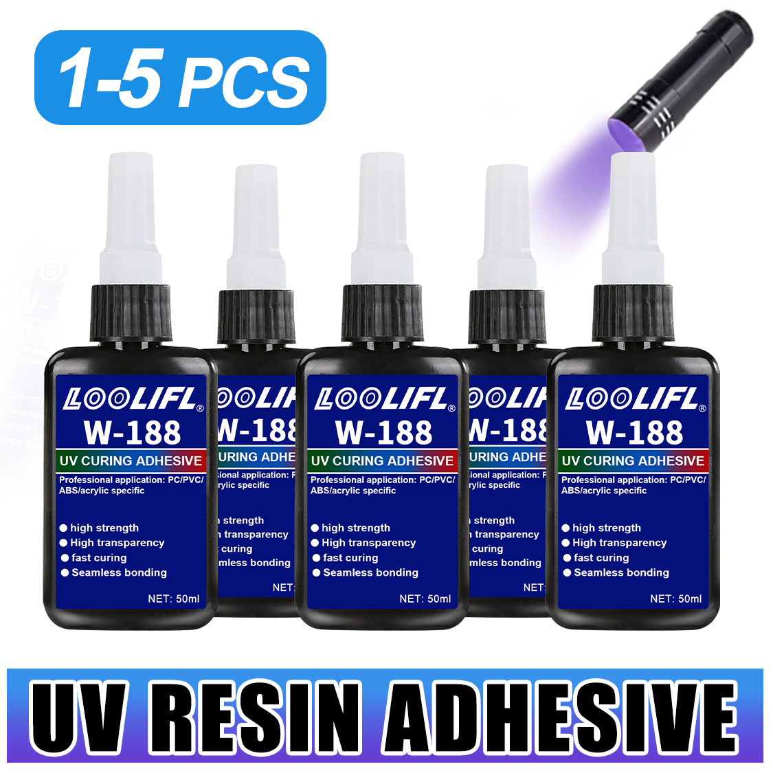 LOOLIFL 188 Strong 50ml UV Res - đánh giá và giá Resin Curing Station