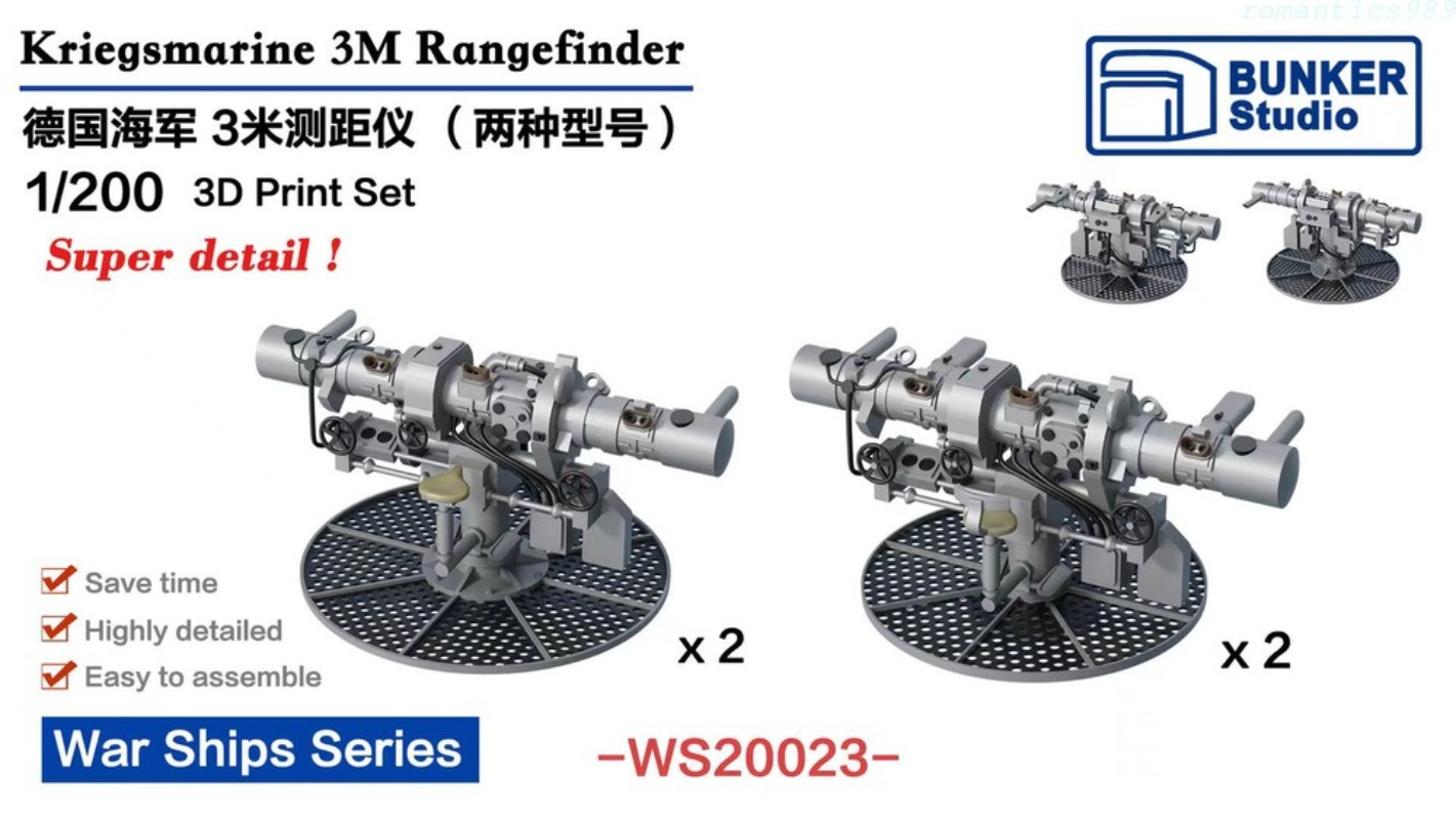 BUNKER Studio WS20023 1/200 Kr - đánh giá và giá 3D Printing Article