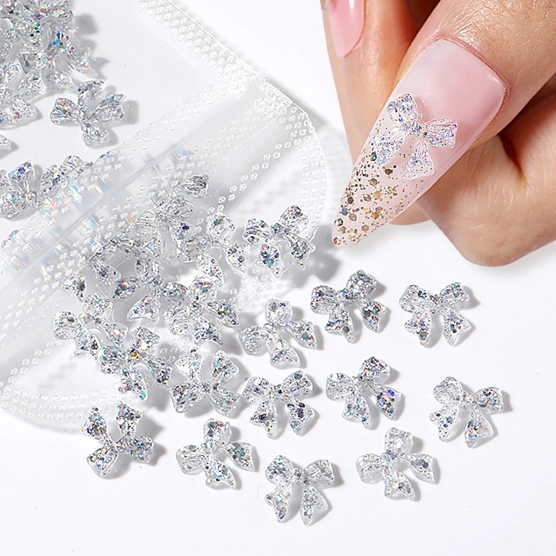 50pcs Resin Jelly Ribbon Bows  - đánh giá và giá 3D Printing Epoxy Resin